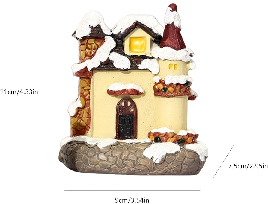 Amazon.co.jp: ミニクリスマスビレッジ - クリスマス用ヴィンテージ